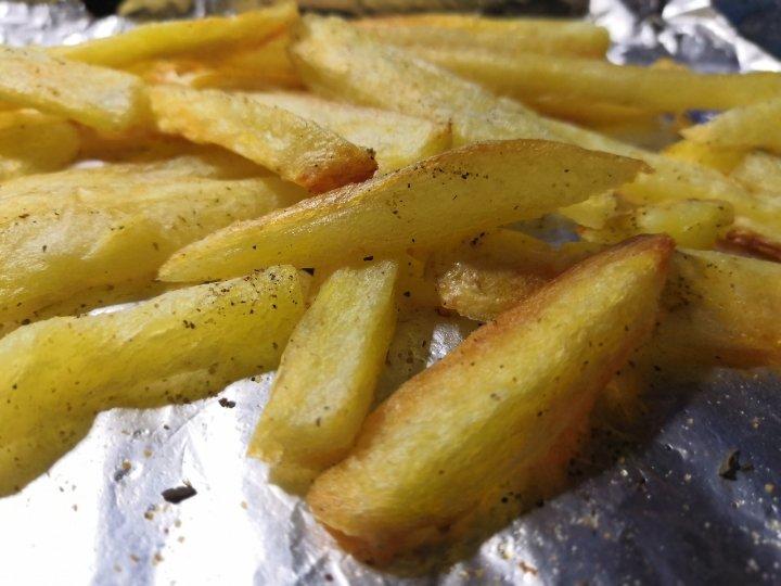 2勺油搞定炸薯条（烤箱版 ）