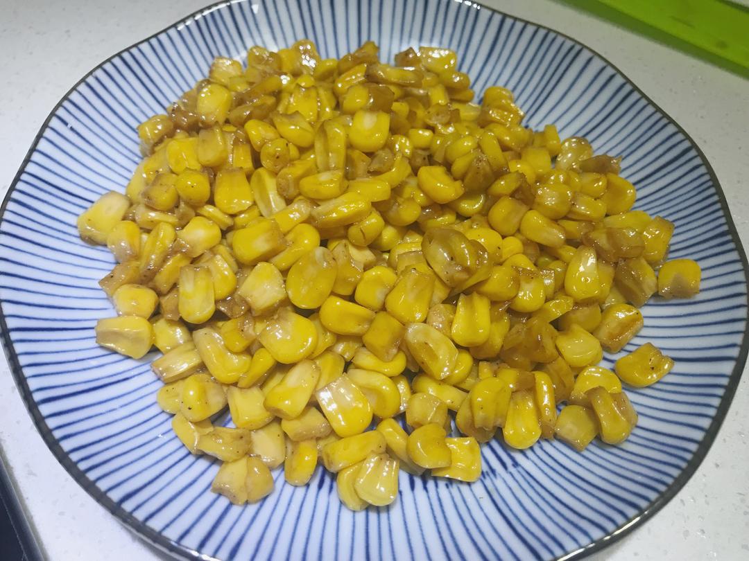 黄油玉米—让你多吃几碗饭的五分钟超级简单快手菜