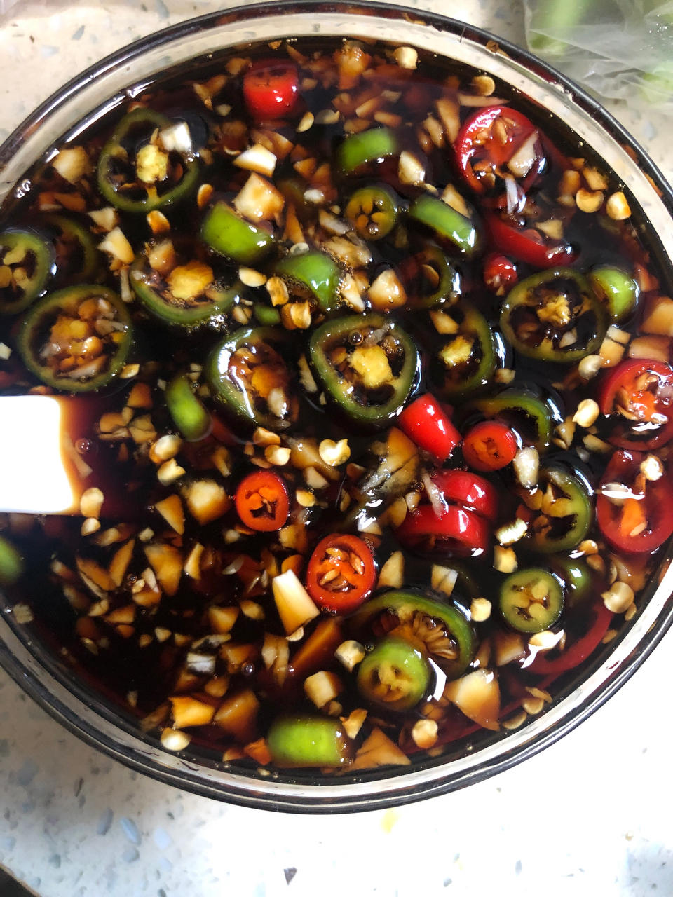 卤牛肉蘸料，好料不能少