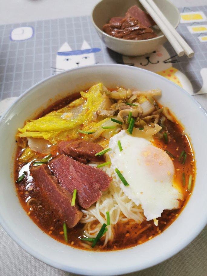 私房红烧牛肉面