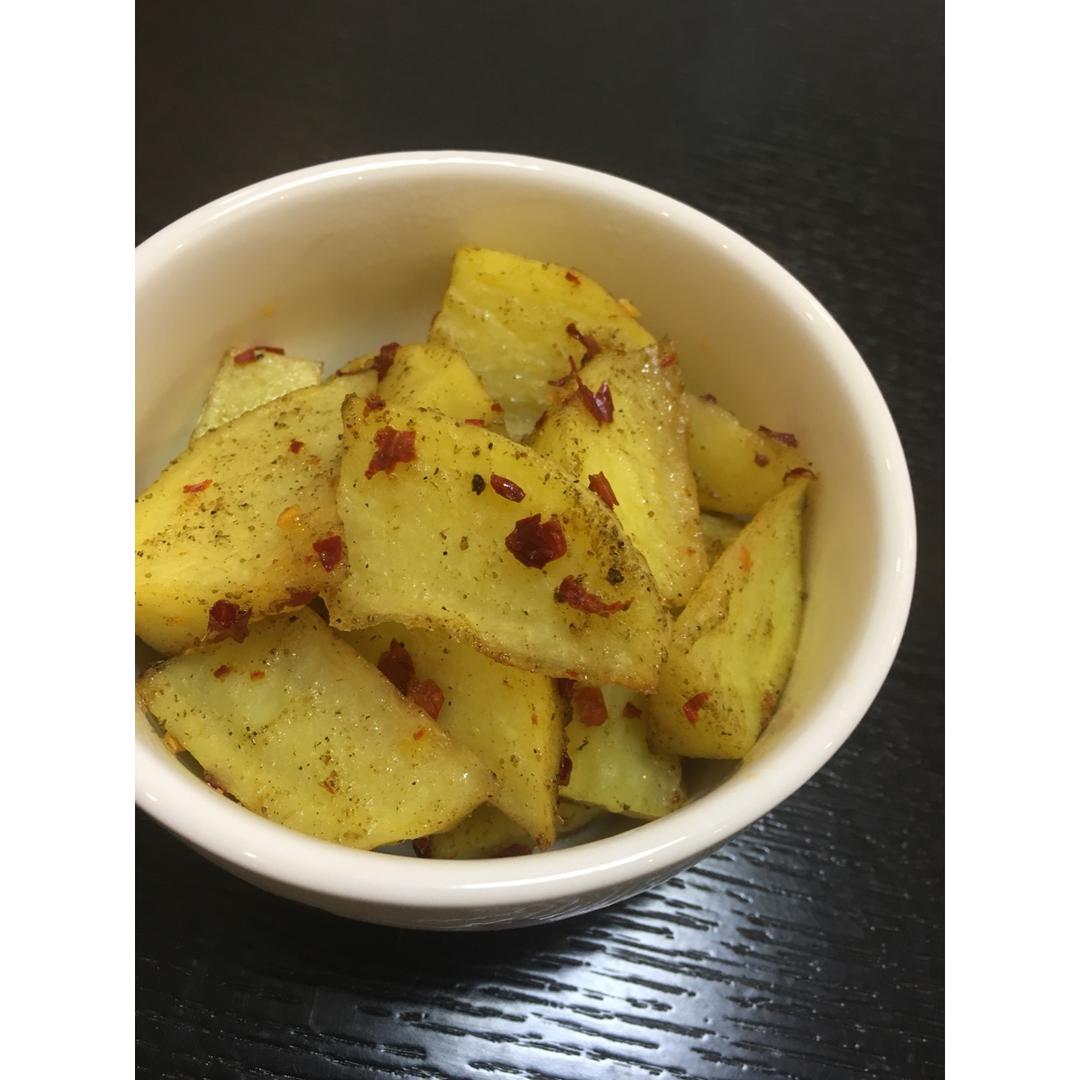 简单美味烤薯角