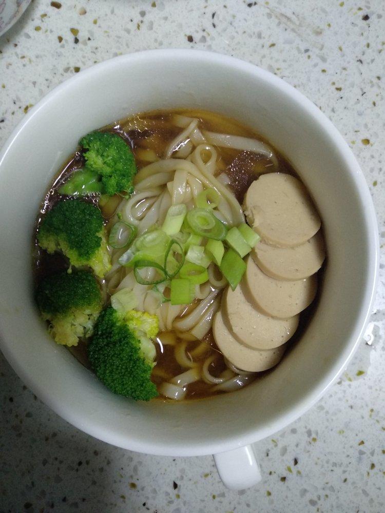 小葱麻油酱油面