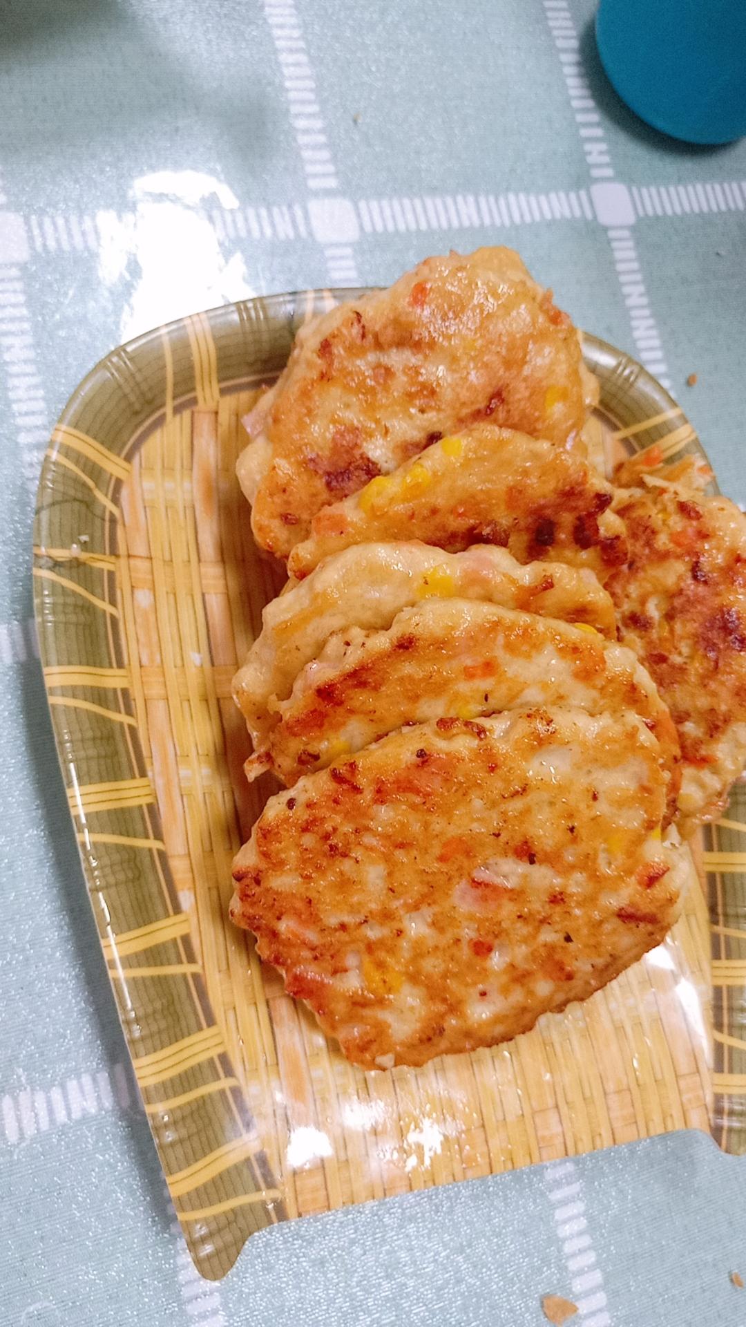 省事的鸡肉饼的做法