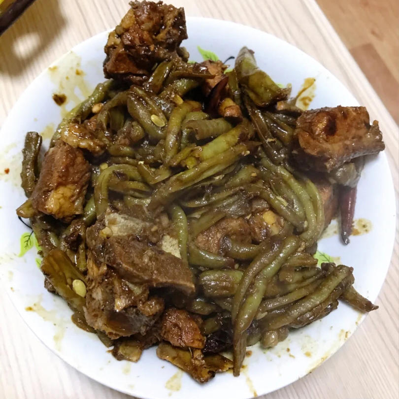 排骨炖豆角