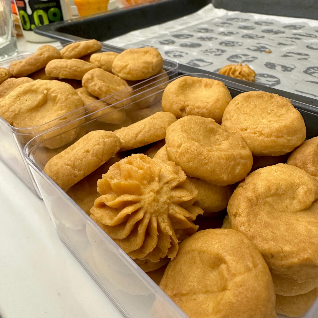 经典的黄油曲奇饼干