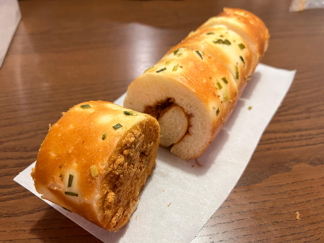 肉松面包卷