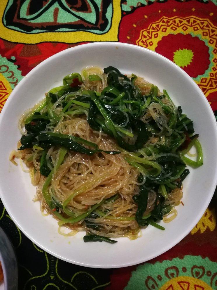 酱拌菠菜粉