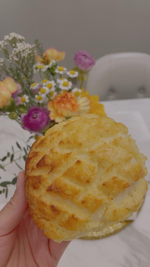 水合法一发酥皮菠萝包