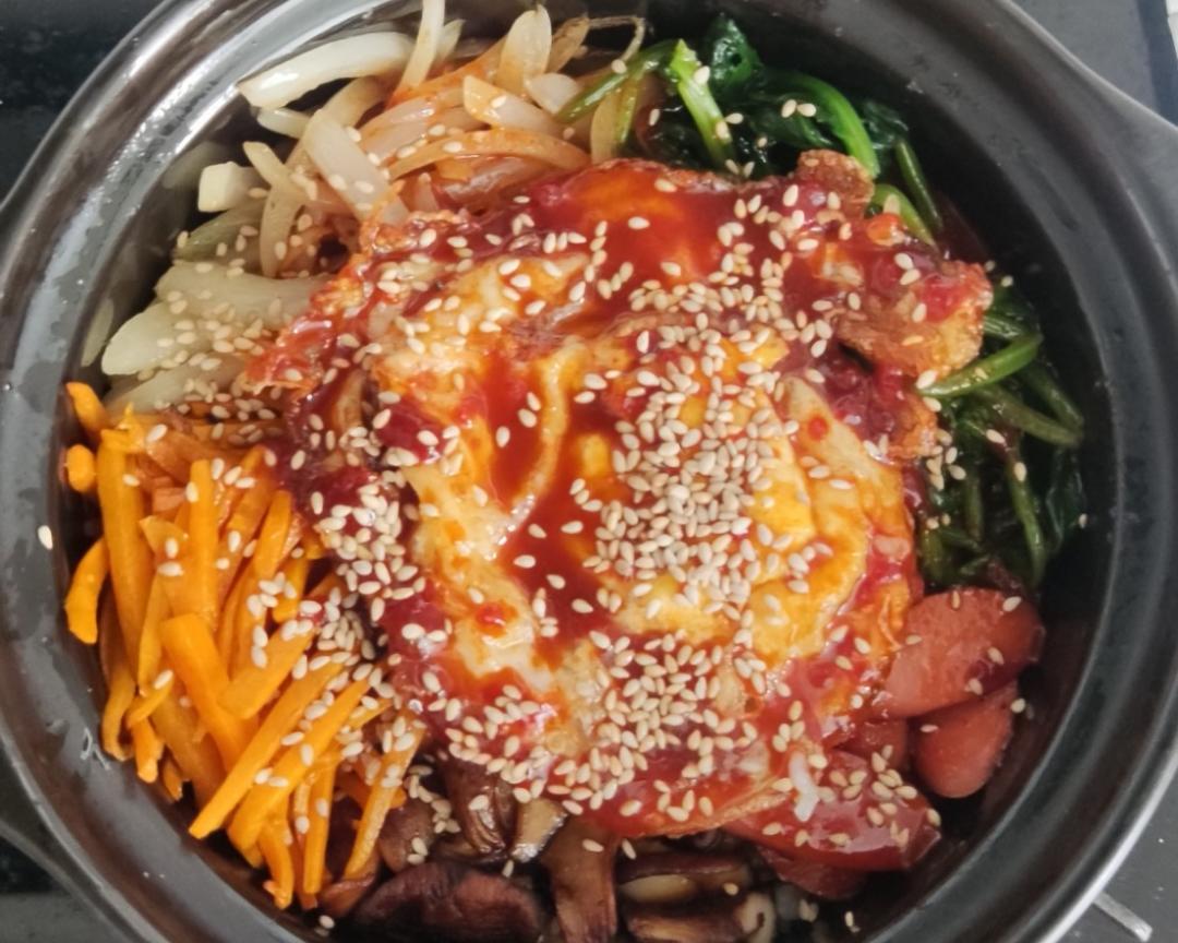 家庭版石锅拌饭～