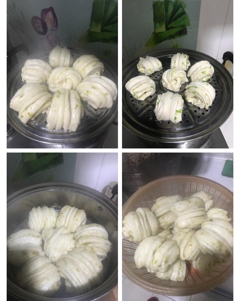 葱油花卷 Steamed Roll