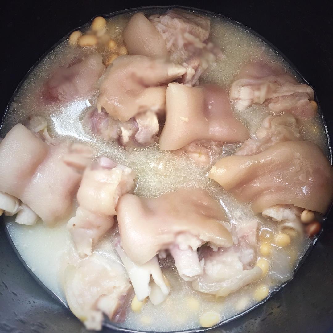 黄豆猪脚汤