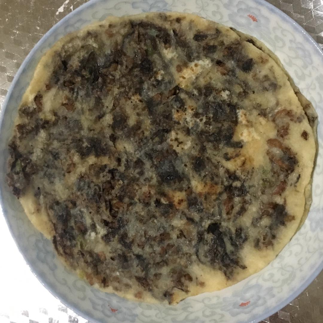 宅家16天—梅菜干肉饼，心神舒畅