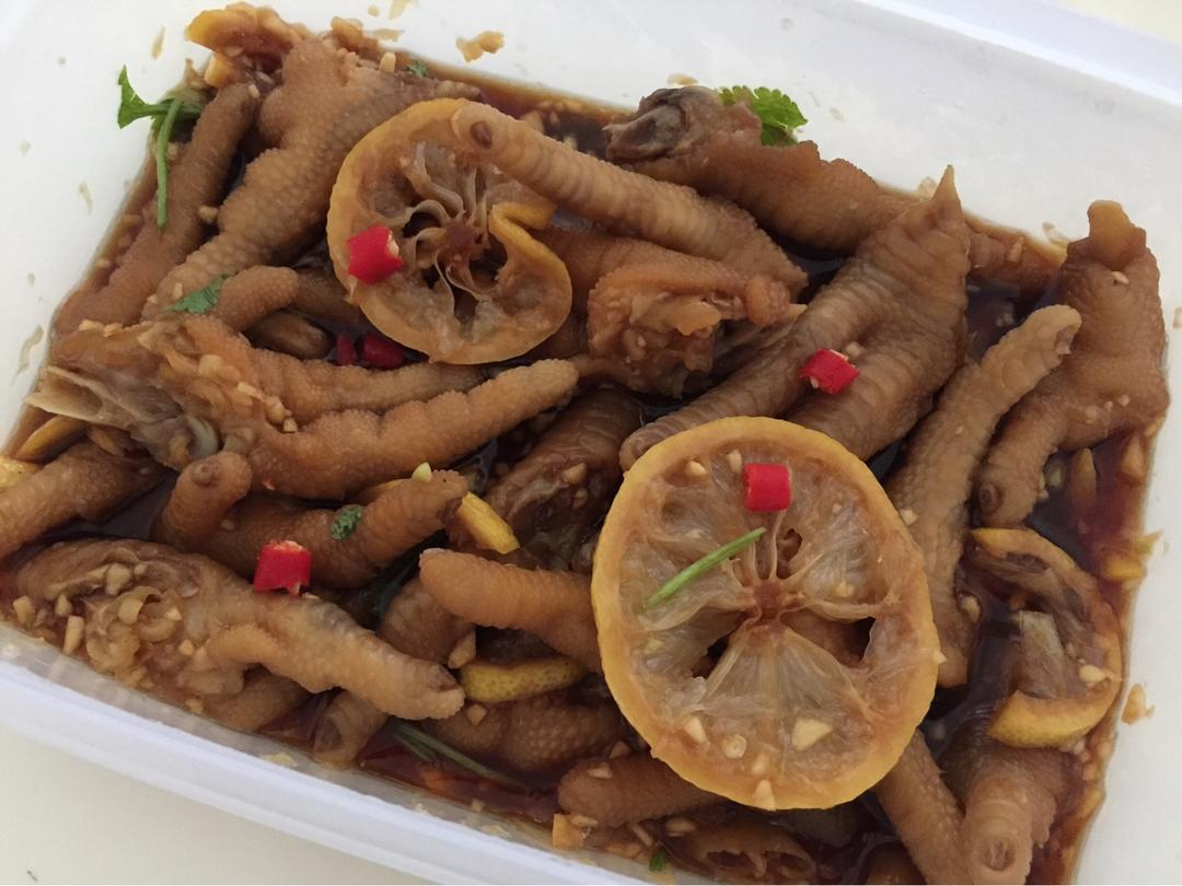 柠檬酸辣鸡爪