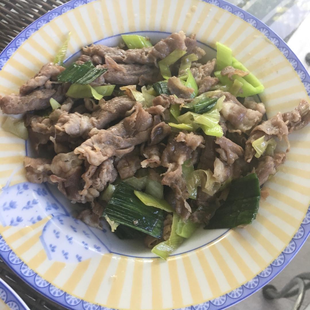 葱爆羊肉