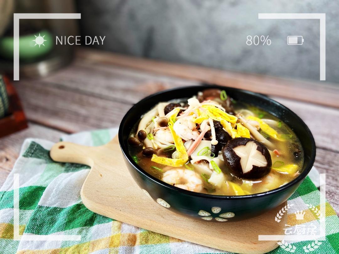 鲜味菌菇汤