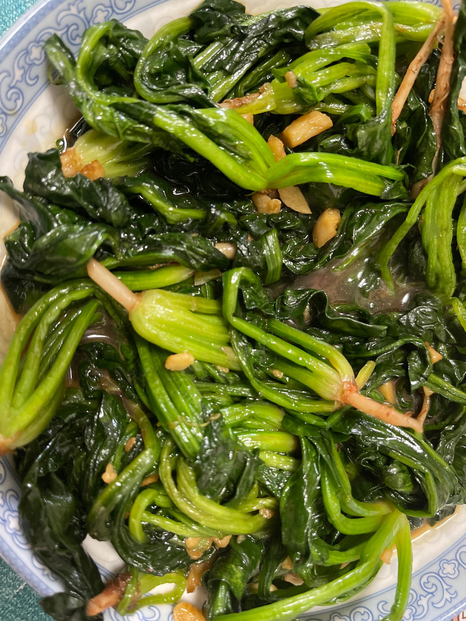 清炒菠菜