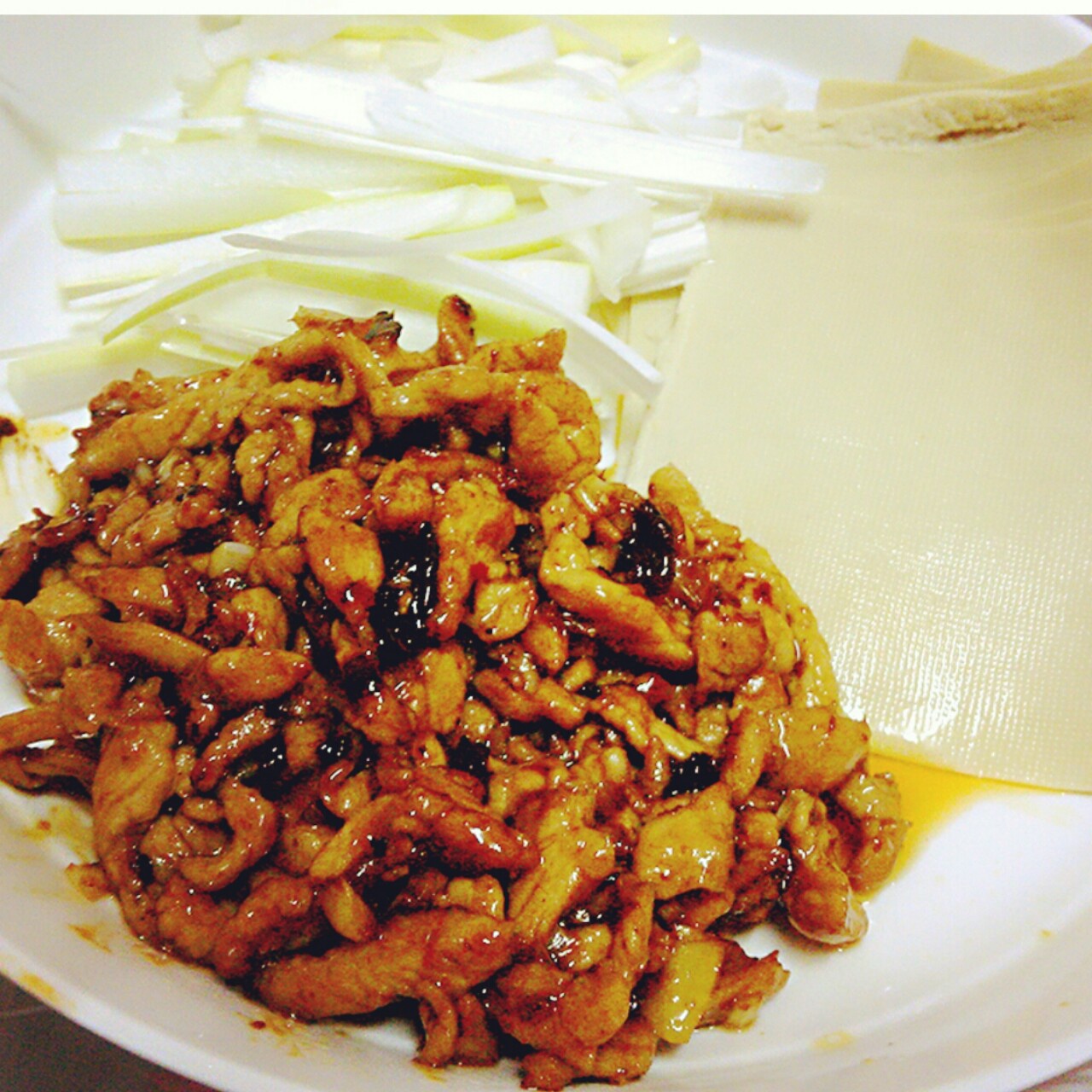 京酱肉丝