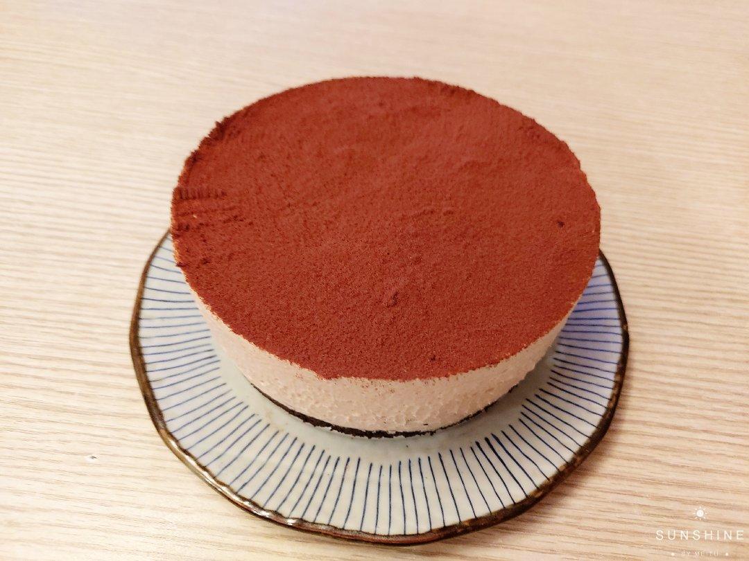 奥利奥饼底的巧克力慕斯蛋糕【八寸】