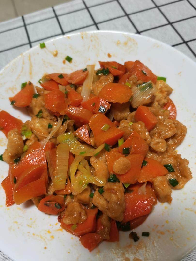 咕噜肉（菠萝+鸡胸肉）