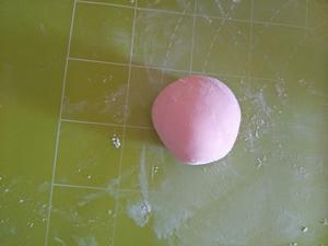 粉粉的棒棒糖馒头（美玫低筋粉菜谱）的做法 步骤7