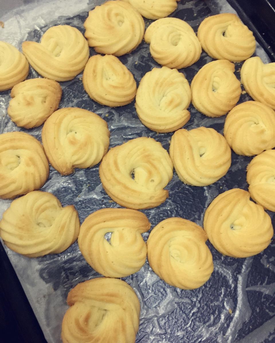 黄油曲奇（绝对成功的经验分享）