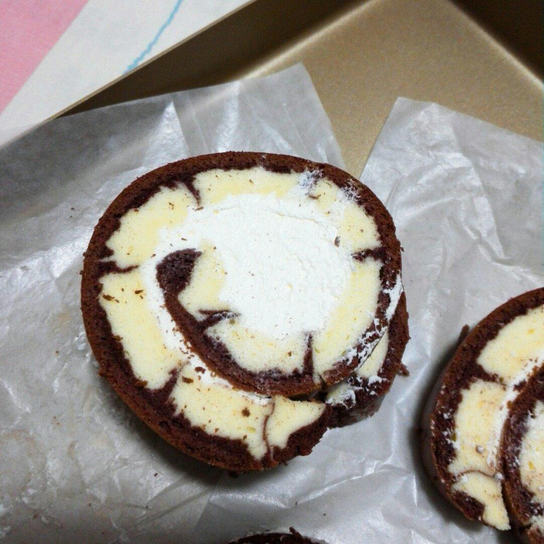 艾mili做的黑旋风蛋糕卷---双色变式超好看【又名风火轮儿~】17.3.