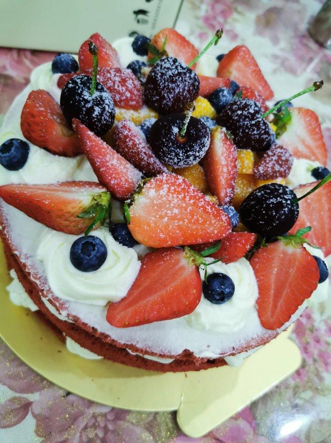 暖心红丝绒蛋糕［6寸绵软戚风版 ］