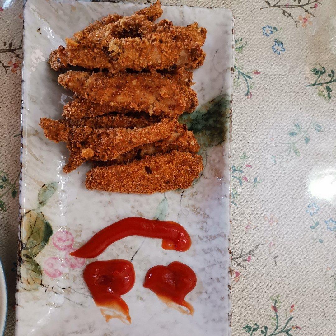 烤鸡柳（面包糠）