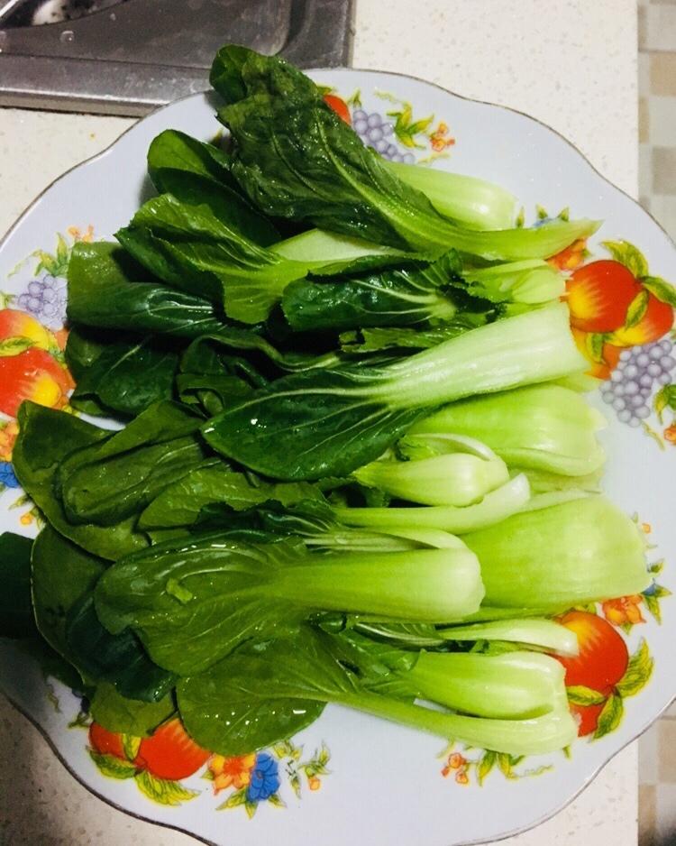 candy5767做的蒸青菜