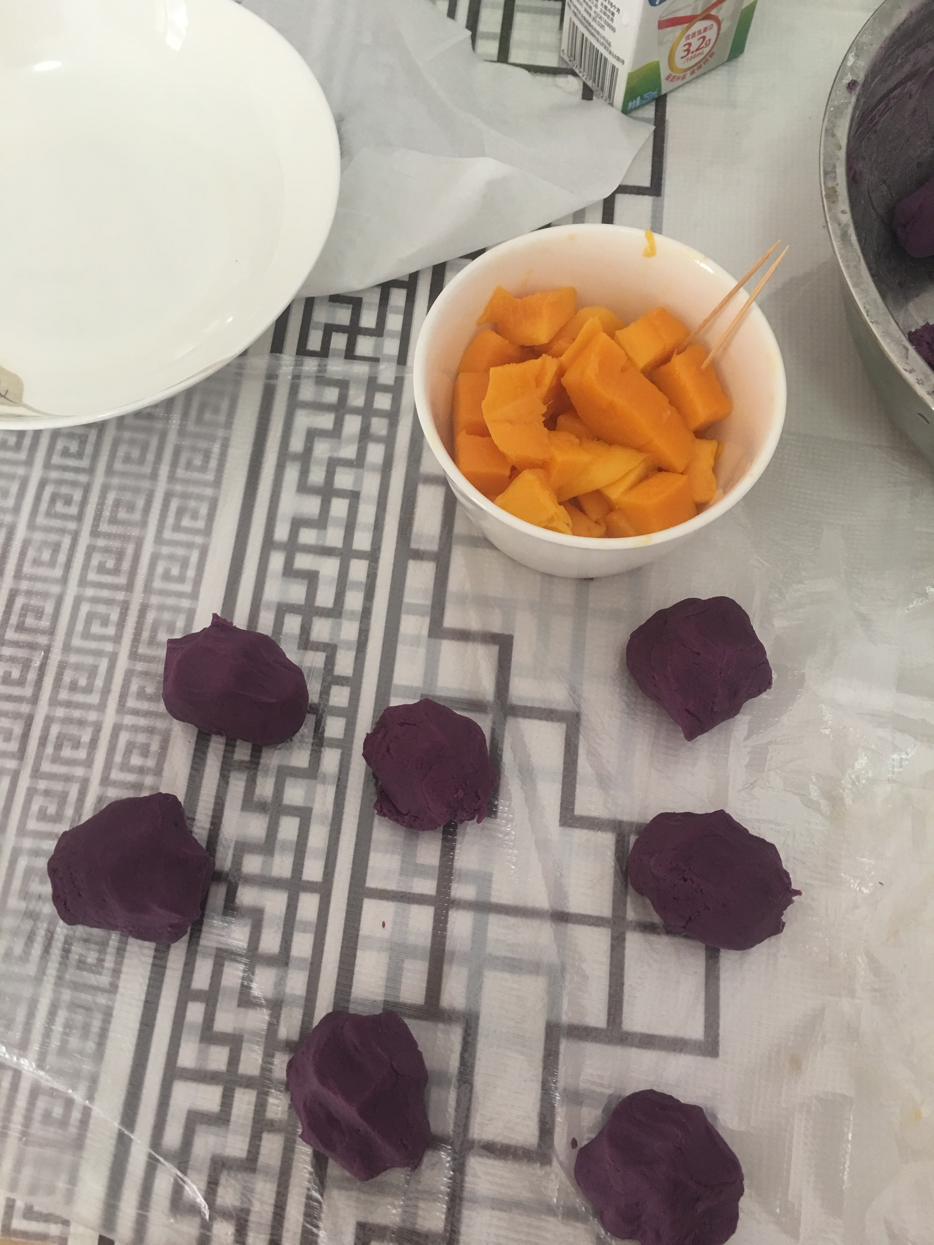 紫薯糯米糍的做法 步骤7