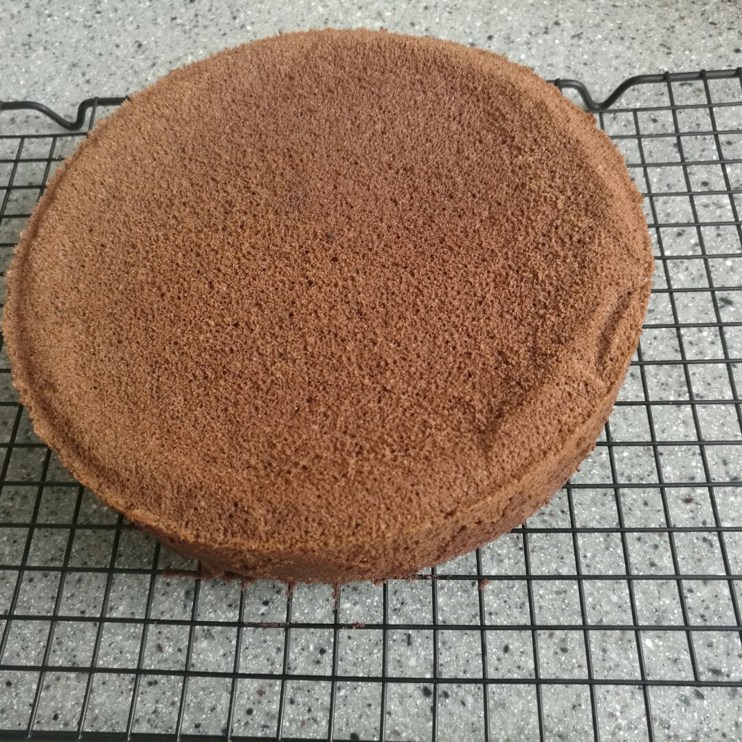 不消泡的巧克力戚风