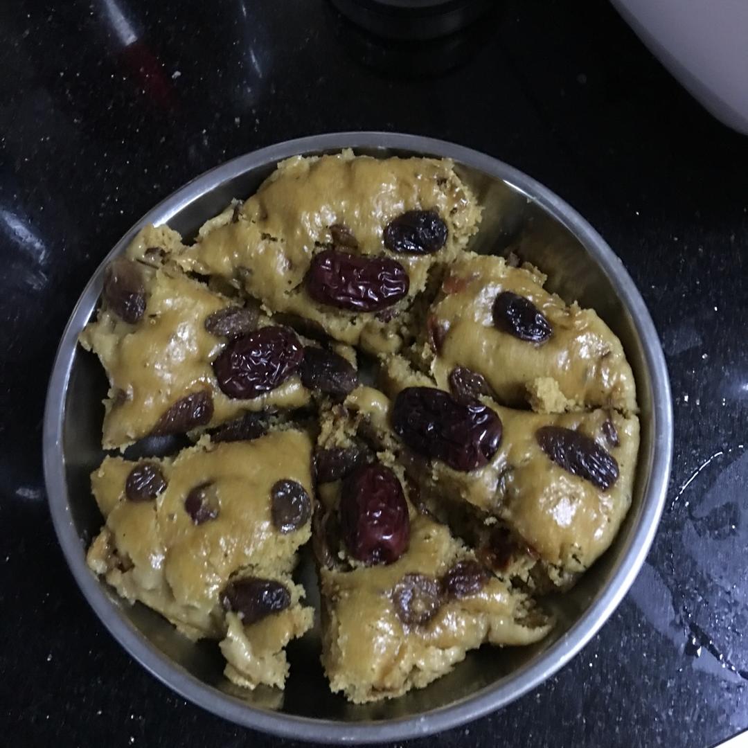 红糖红枣发糕