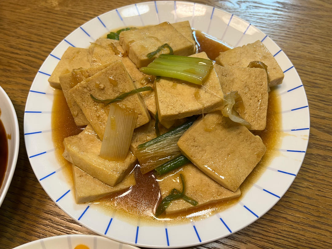 大葱烧豆腐