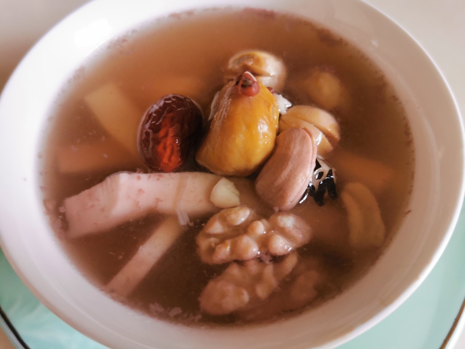 椰子素八宝汤【清甜暖胃】的做法