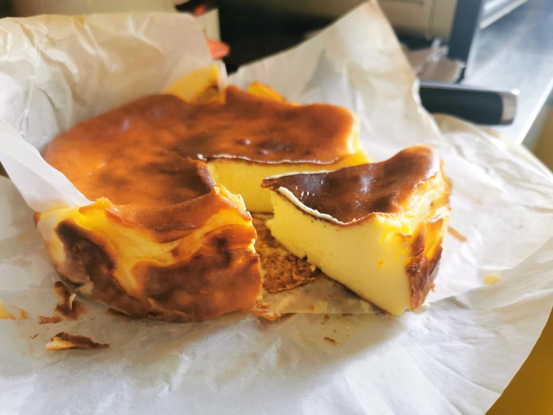 巴斯克芝士蛋糕『最简单的蛋糕』零失败🔥芝士控