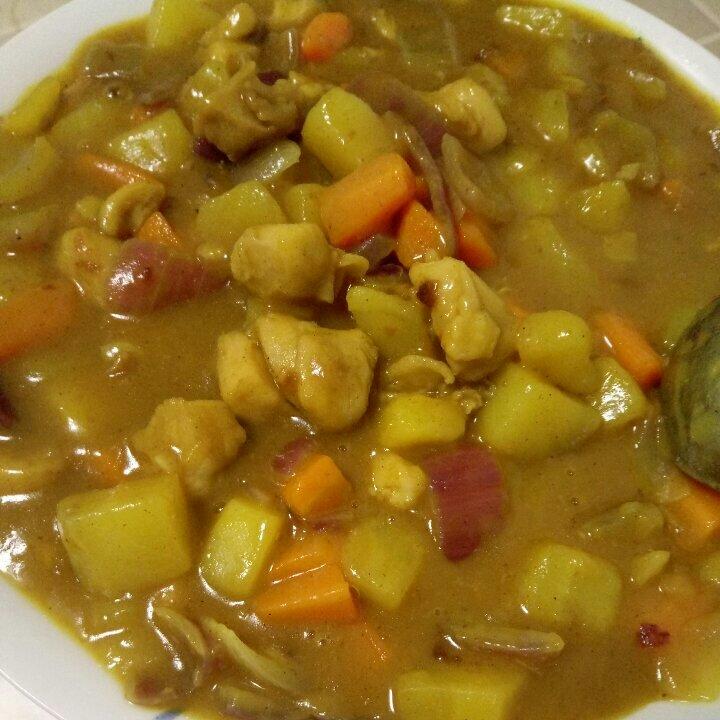 咖喱土豆鸡块