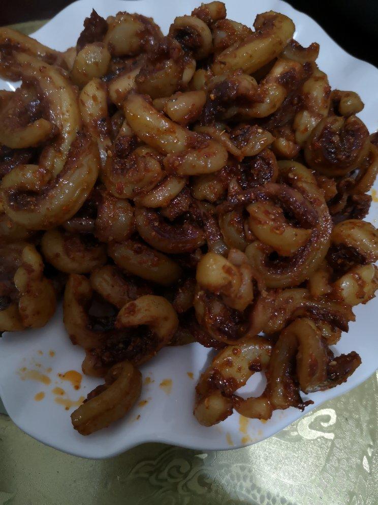 香辣鱿鱼须 赛过铁板的味道