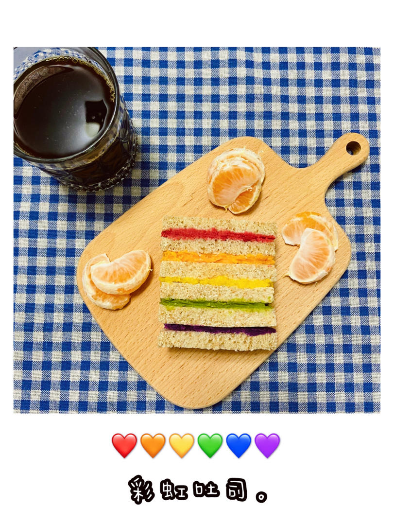 鹰嘴豆泥渐变吐司