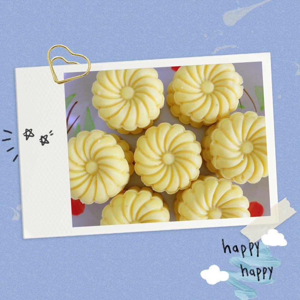 奶香绿豆糕（无豆腥味，超快手不麻烦）