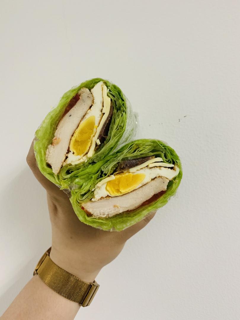 关晓彤同款蔬菜三明治健康低脂