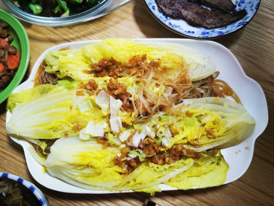 蒜蓉粉丝蒸娃娃菜