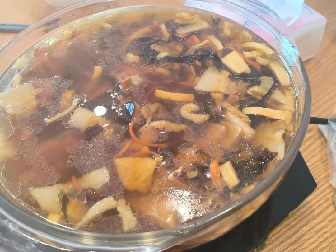 菌菇三鲜汤