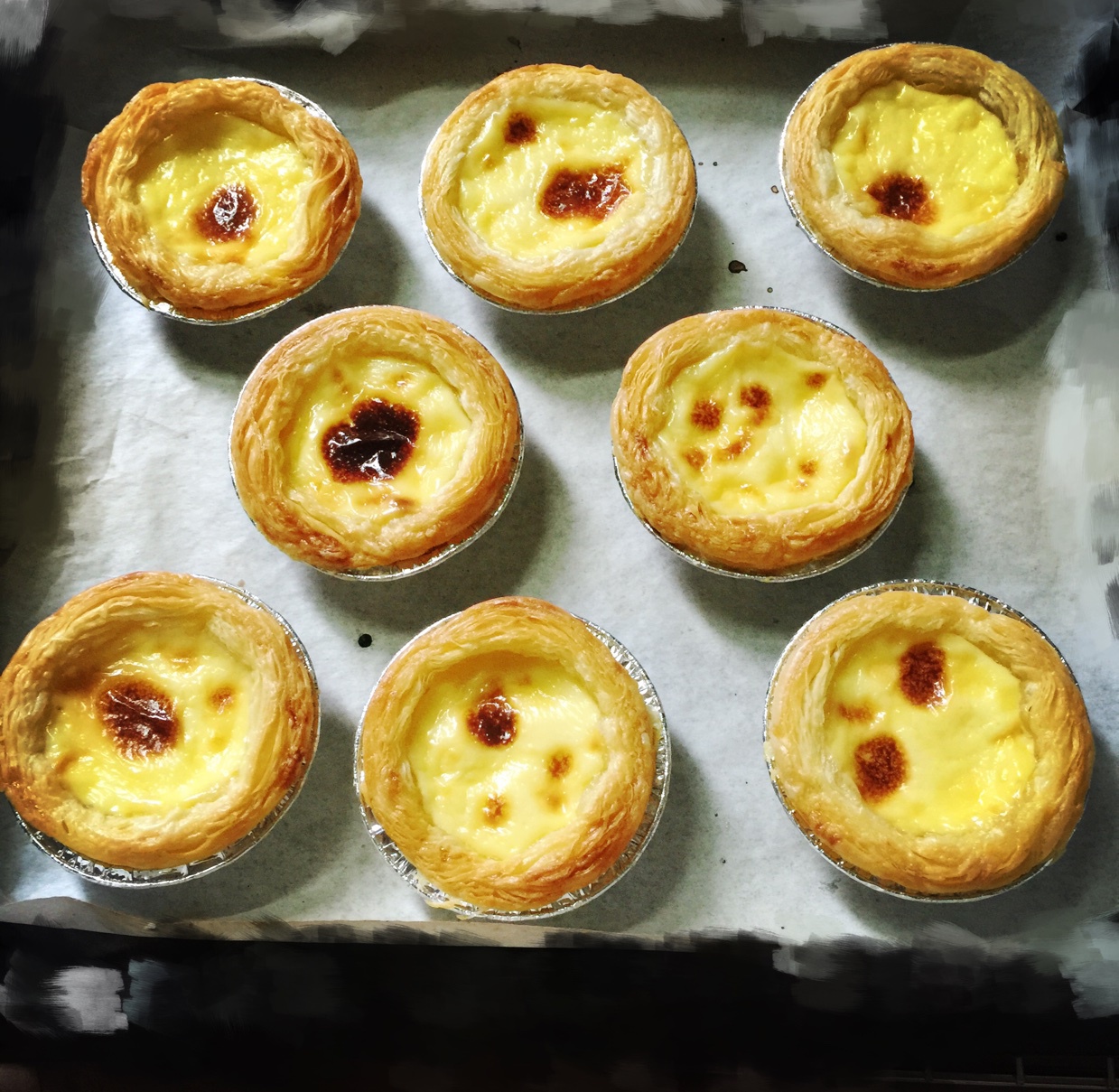 超完美味道超正的蛋挞配方，比KFC的还要嫩还要香~做过最好吃的蛋挞配方