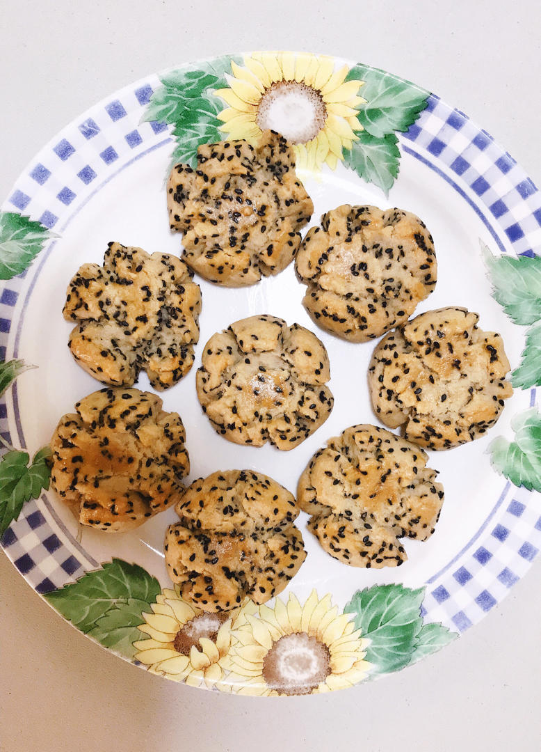 椒盐芝麻酥（北鼎食谱）