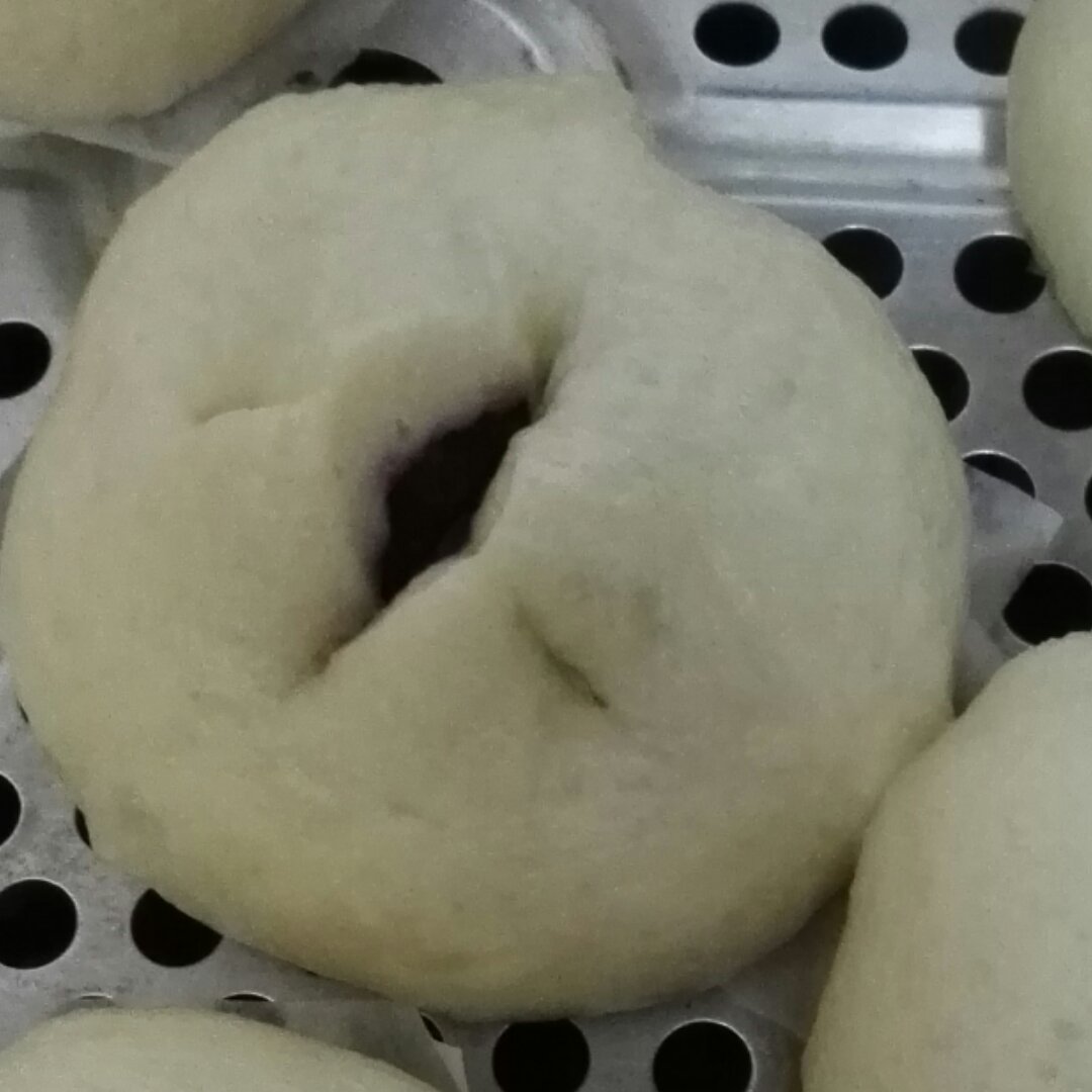 蒸蒸日上 发发发 紫薯开花包