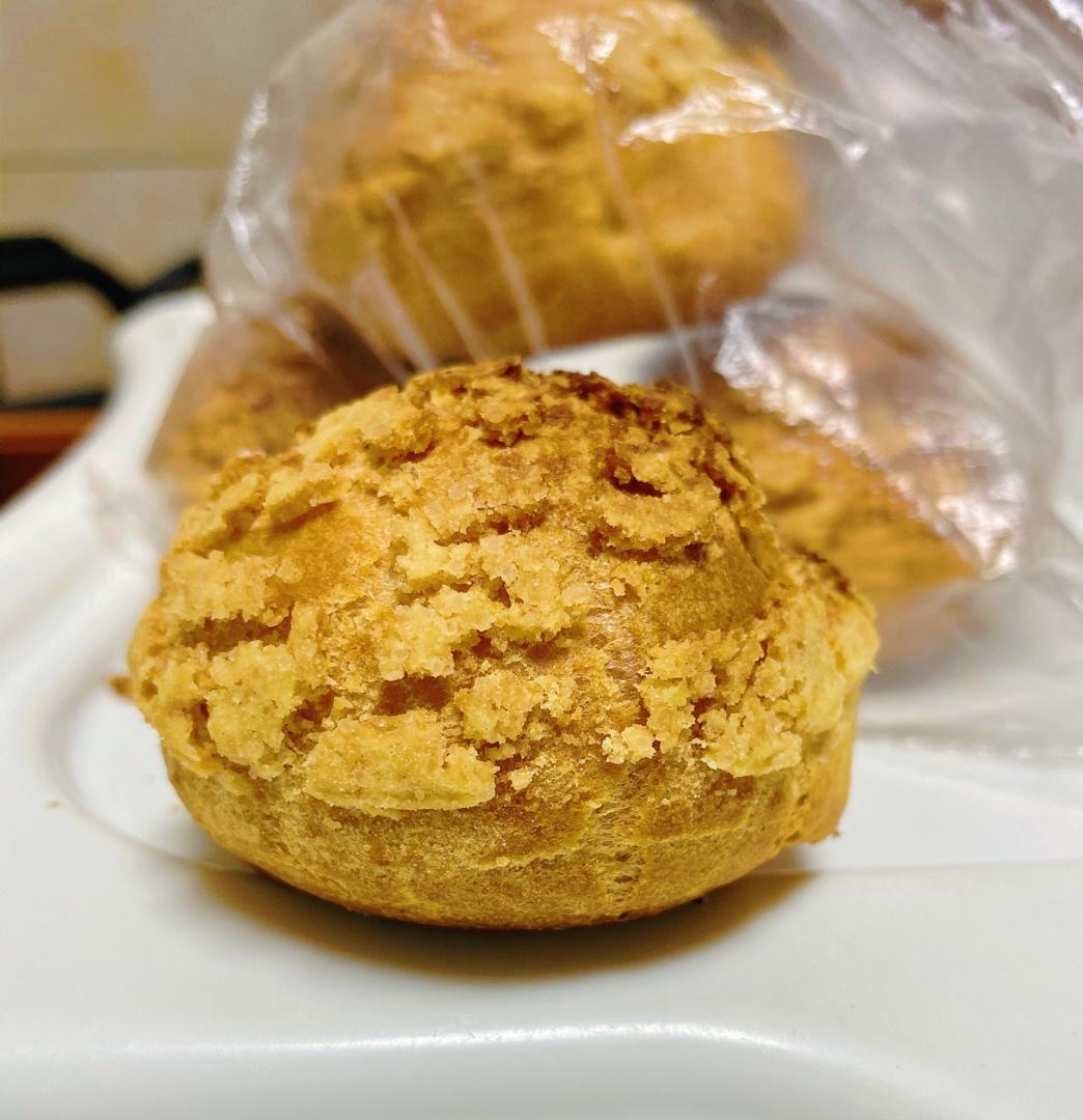一口就爆浆的卡士达酥皮泡芙