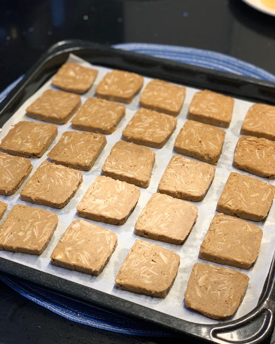 咖啡杏仁饼干