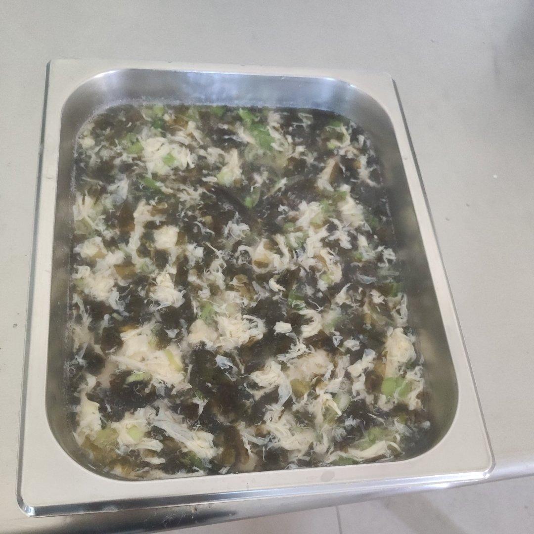 最鲜美好喝的「紫菜蛋花汤」
