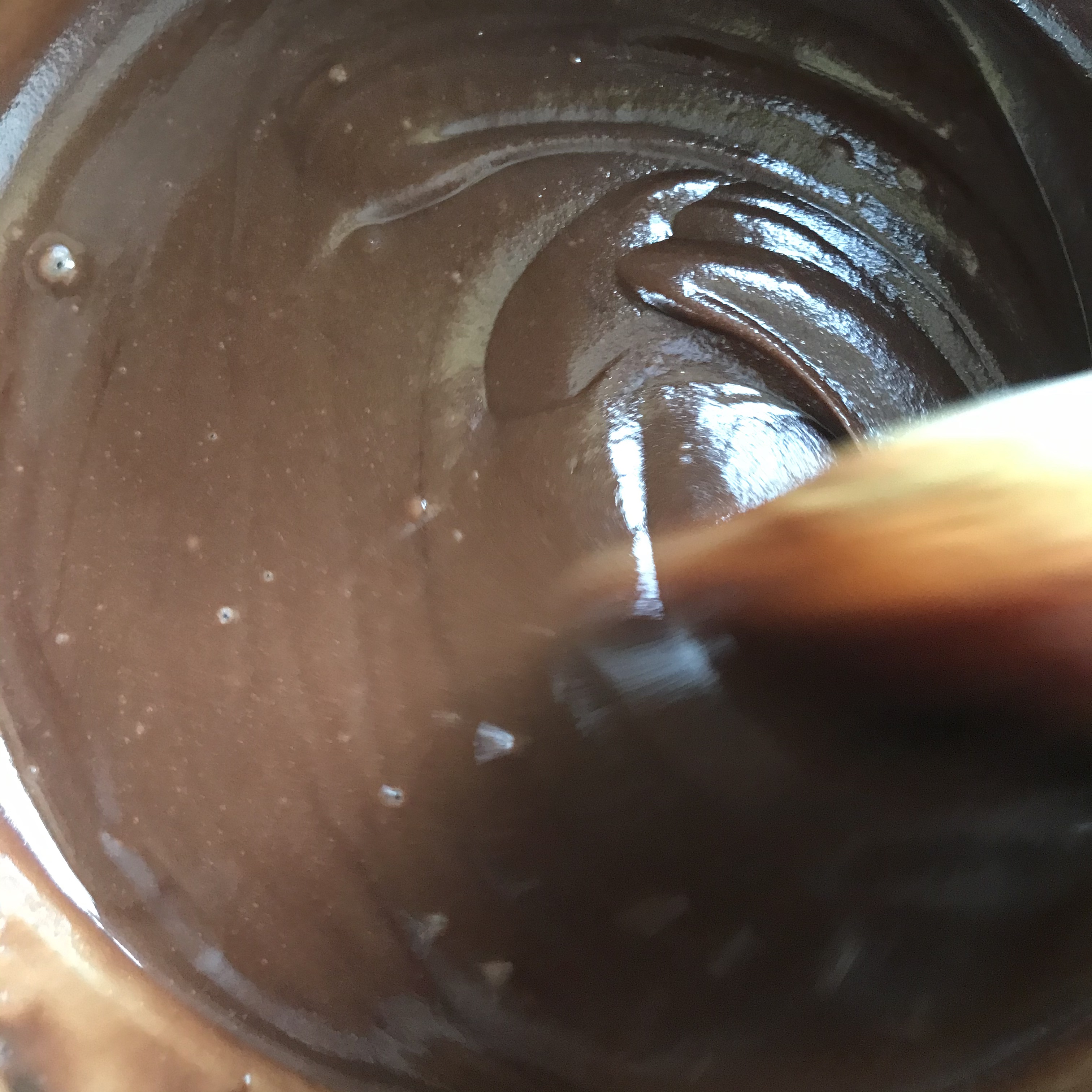 巧克力栗子古早蛋糕的做法 步骤3