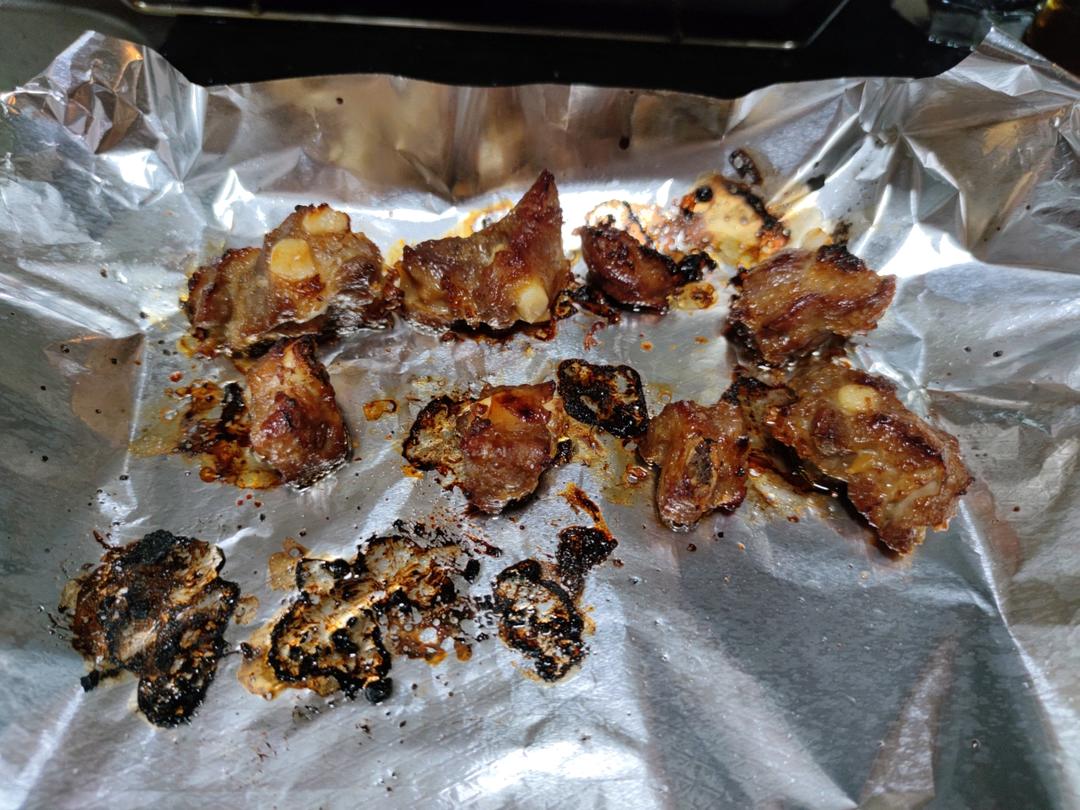 零失败的蒜香烤排骨-少油健康又美味